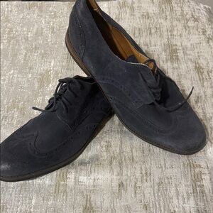 Clarks Men's Dark Gray Oxfords